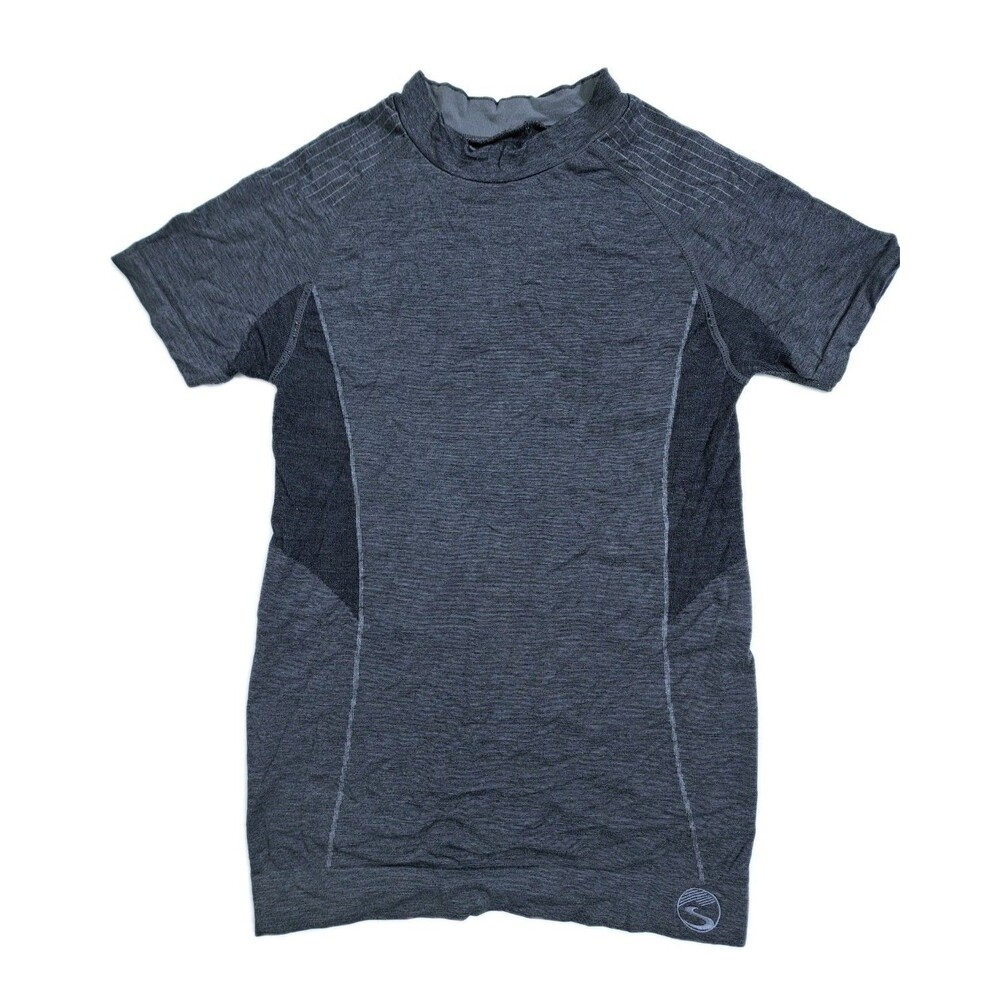 Showers Pass Shirt Mens XS Black Base Layer Wool Nylon Blend Trail Cycling
